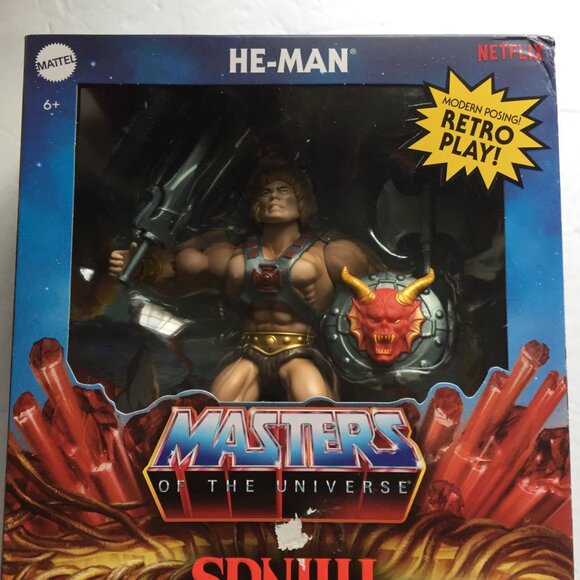 NEW Masters of the Universe/Strangers Things Mattel He-Man/Vecna and Skeletor - Picture 7 of 14